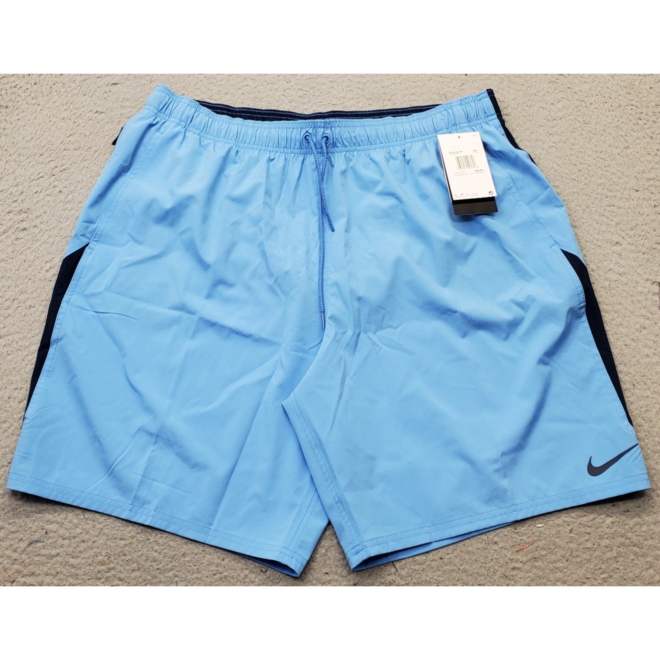 Nike 9" Core Contend Swim Trunk Shorts Mens Xxl Multi Mesh Lined Nessa482-438